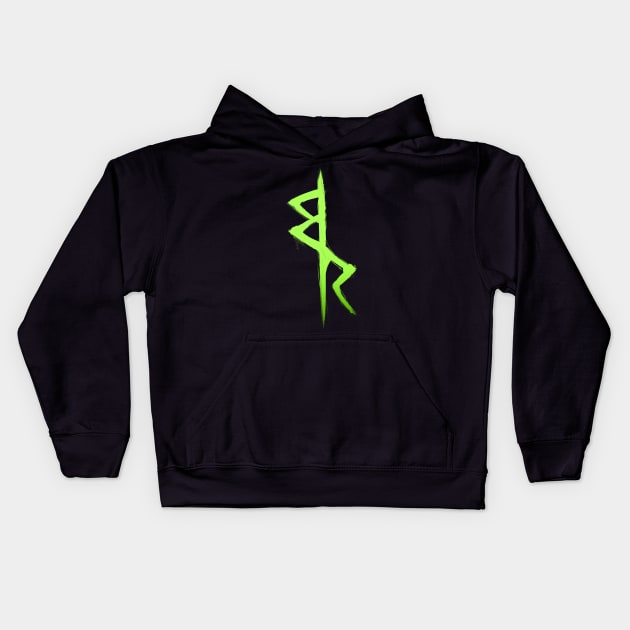 Cyberpunk Edgerunners - David's Logo Kids Hoodie by Reds94